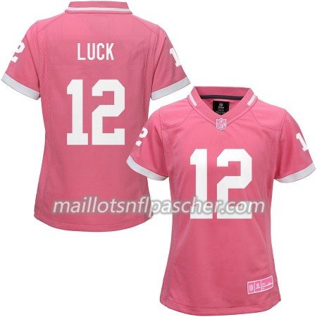 Maillot Indianapolis Colts Andrew Luck 12 Nike Rose - Femme